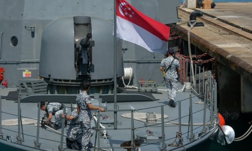 Singapur je ozbiljna pomorska sila: Pogledajte kakvu su grdosiju porinuli i što sve može