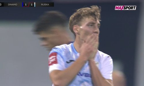 Rijeka umalo preokrenula na Maksimiru! Pogledajte promašaj Fruka