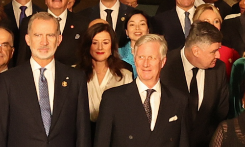 Sanja Musić Milanović u odabranom društvu: Profinjena crno‑bijela elegancija prve dame