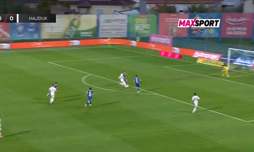 Rebić propustio priliku za dovesti Hajduk u vodstvo; evo što se dogodilo