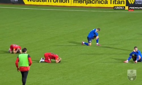 Igračima Radničkog usred utakmice javljeno da im je preminuo trener, od tuge popadali na travnjak