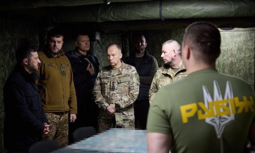 Zelenski posjetio vojnike kod Pokrovska: 'Ovo je naša zemlja!'