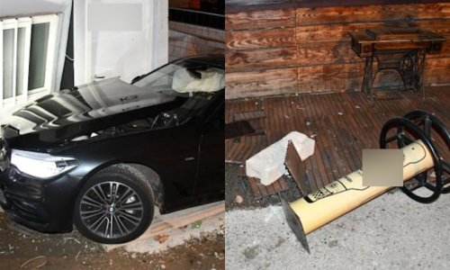 FOTO Mladi pijani vozač zabio se u terasu zagrebačkog kafića