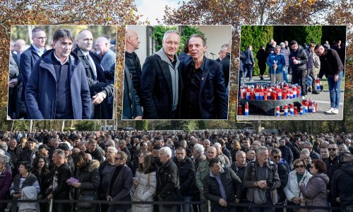 Tisuće na ispraćaju u Vukovaru: 'Iz ljubavi prema Hrvatskoj Nicolier je dao najvrijednije što je imao - svoj život!'