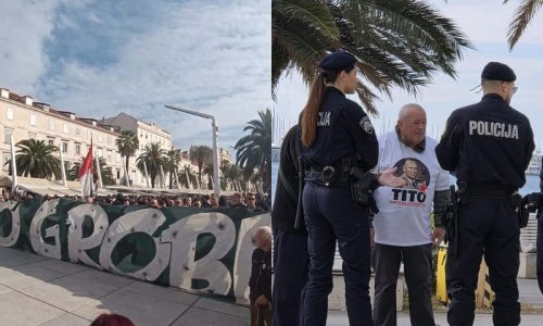 Na splitskoj Rivi pjeva se Thompson, nose se majice o Titu vampiru...