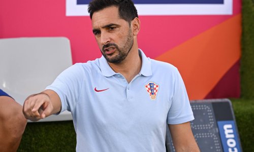 Izbornik hrvatske U-17 reprezentacije nije skrivao koliko je ponosan na svoje igrače
