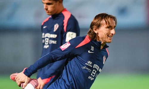 Pogledajte sjajnu atmosferu na treningu Vatrenih; uigravali su novu formaciju