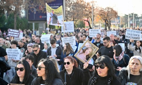 FOTO Tisuće Makedonaca izašlo na ulice: Traže pravdu za stradale u požaru u noćnom klubu