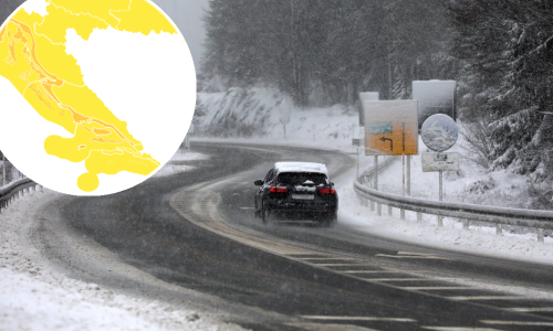 Još danas iznadprosječno toplo. Stiže nagli pad temperature, ali i snijeg