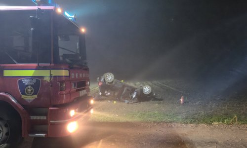 Teška nesreća u Podravini, vatrogasci izvlačili ljude iz smrskanog automobila