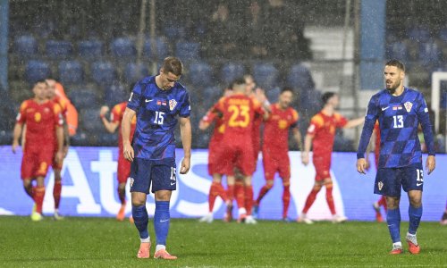 Hrvatska u problemima! Crna Gora u prvih 20 minuta s dva gola šokirala Vatrene