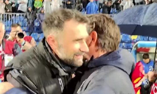 Pogledajte hit scenu Dalića i Vučinića na stadionu u Podgorici
