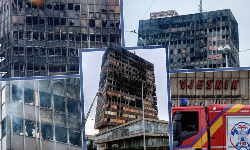 Vjesnik se još dimi, zapovjednik otkrio zašto vatrogasci ne smiju ući u neboder