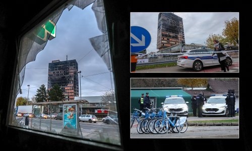 Skupina mlađih osoba u policiji zbog požara u Vjesniku!