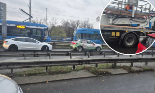 Zbog oštećenja mreže tramvaji 6, 7 i 8 voze izmijenjenim trasama