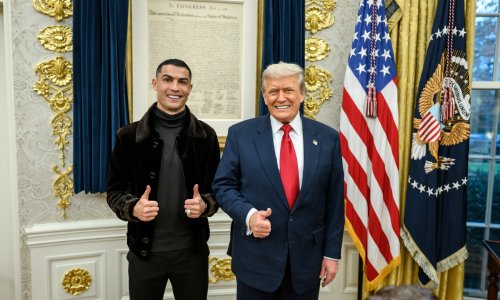Cristiano Ronaldo u Bijeloj kući dobio poseban dar: Trump ga daje samo najuglednijim gostima