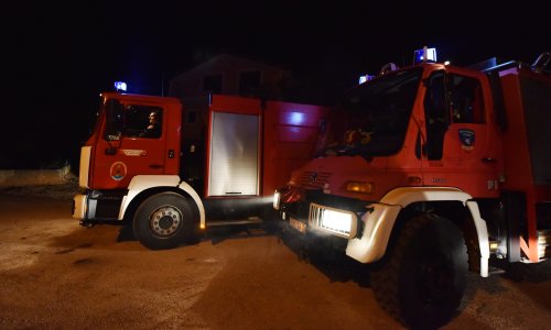 Lokaliziran požar u policiji u Kninu: Nitko nije ozlijeđen