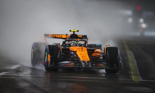 Lando Norris najbrži u kišnim kvalifikacijama u Las Vegasu; Ferrari doživio novu katastrofu