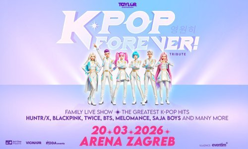 Međunarodni mega-show K-POP FOREVER! 20. ožujka u Areni Zagreb