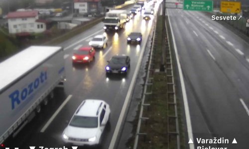 Kolona pred Zagrebom duga je četiri kilometra: Na obilaznici su zastoji