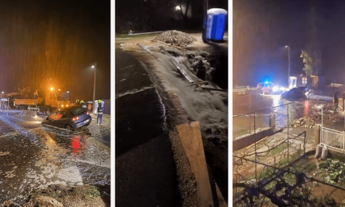 Dvije djevojke upale u bujicu zbog nemara na državnoj cesti: Mještani bijesni