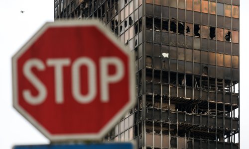 FOTO, VIDEO: Počeo očevid na zgarištu Vjesnika: Dronovi kruže, stigli i specijalci