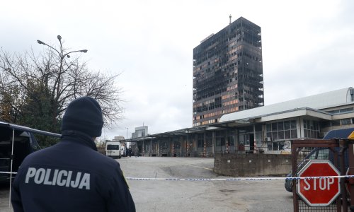 Odvjetnik osumnjičenog za požar u Vjesnikovu neboderu: 'Društvo su mu ubojice i dileri'