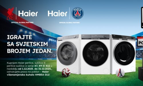 Haier i nogometni prvaci: 'Igrajte sa svjetskim brojem jedan'