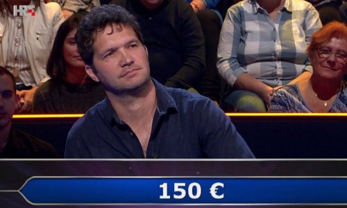 Poslušao publiku pa završio igru i ostao sa 150 eura u džepu, znate li vi točan odgovor?