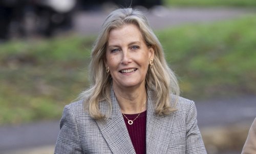 Omiljena kraljičina snaha chic odijelo podignula detaljima u otmjenoj nijansi