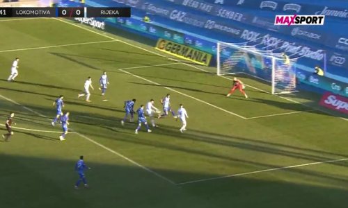 Utakmica nije ni počela, a Rijeka je šokirala Lokomotivu; pogledajte lijep gol