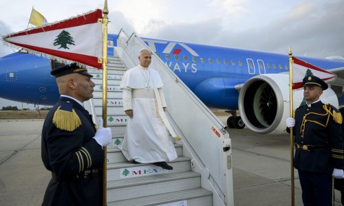 Papa Lav stigao u Libanon: Jasno dao do znanja što je rješenje za sukob Izraela i Palestine