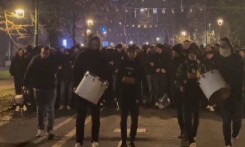 Sarajevo ovo ne pamti! Pogledajte ludnicu navijača dva sata prije utakmice protiv Srbije