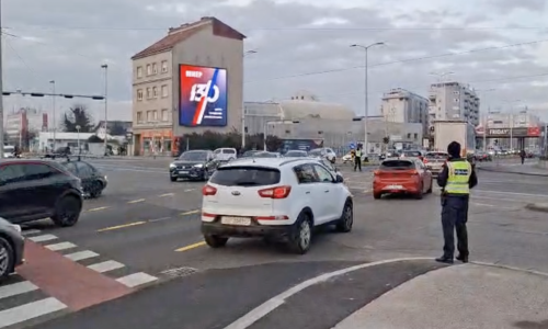 VIDEO Pogledajte kako jutros izgleda promet kod Vjesnika: Neki i dalje skreću pogrešno