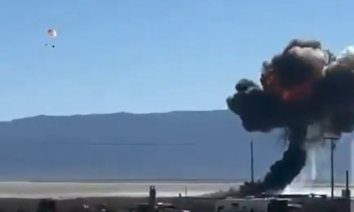 VIDEO Pao američki borbeni avion: Pilot se spasio u posljednji čas