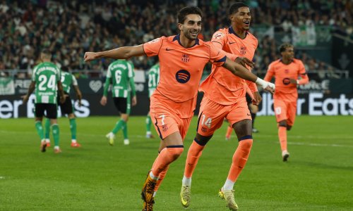 Betis poveo protiv Barcelone, pa doživio potop. Sljedećeg tjedna dolazi Dinamu u Zagreb