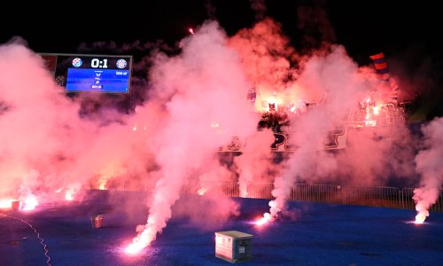 Hajdukovi navijači ogorčeni i prstom upiru u krivca za propuštenu pobjedu protiv Dinama