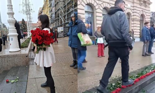 Javio se muškarac koji je na Trgu gazio po cvijeću: Bio je to performans na performans. Žao mi je