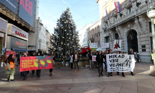 Podignut optužni prijedlog zbog petokrake na Antifašističkom maršu u Rijeci