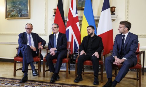 Započeo sastanak Zelenskog sa Starmerom, Macronom i Merzom