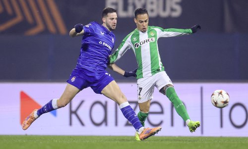 Samo je jedan igrač Dinama nakon teškog poraza od Betisa imao hrabrosti izaći pred novinare