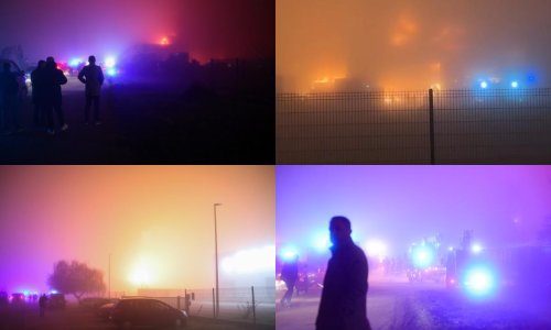 Veliki požar u pogonu CIAK-a pokraj Zaboka: 'Zatvorite prozore svi u krugu pet kilometara'