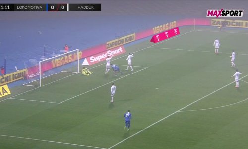 Šok za Splićane! Pogledajte kako je Lokomotiva povela protiv Hajduka