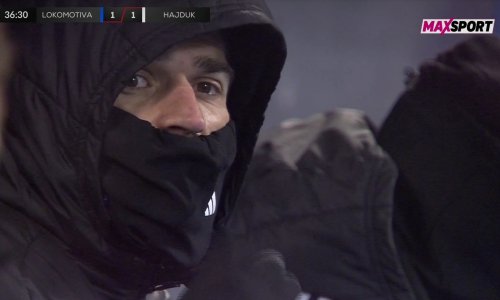 Hajduk se mučio s Lokomotivom, a kamera je snimila Marka Livaju na klupi
