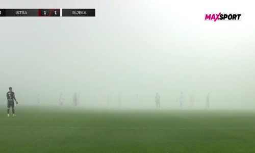 Prekid utakmice u Puli! Danas se više neće igrati; pogledajte golove i bizarne scene s Drosine