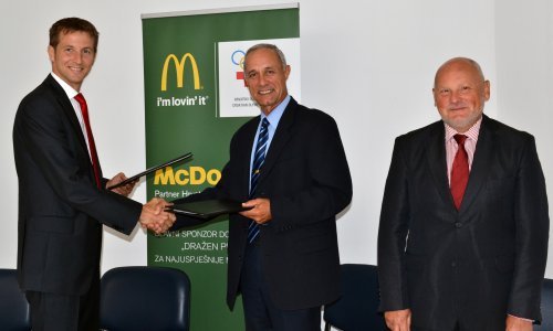 McDonald's postao sponzor Hrvatskog olimpijskog odbora
