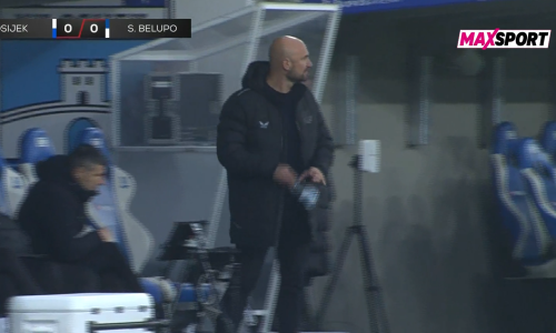 Sopića razljutio Matkovićev potez; pogledajte kako je Osijekov mladić potratio priliku