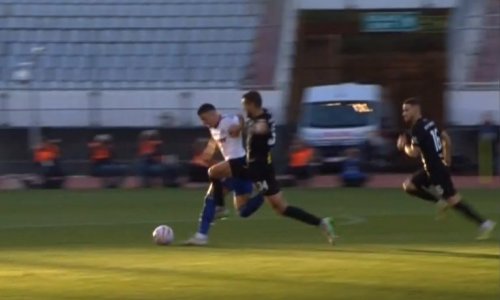 Pogledajte kako je isključen igrač Vukovara. Sudac isprva nije ništa dosudio