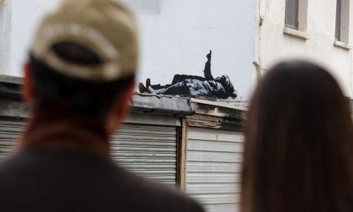 U različitim dijelovima Londona osvanula dva Banksyeva murala