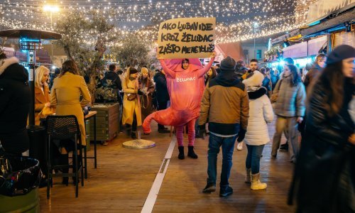Adventska atrakcija žele kao simpatičan podsjetnik na blagdansko uživanje i želudac